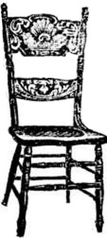 Image of Sears 1902 Two Back Panel Chair