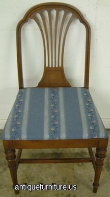 Antique Walnut Desk Chair