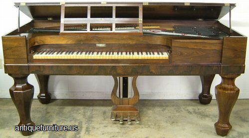 R Nunns Clark Grand Piano Melodeon Image