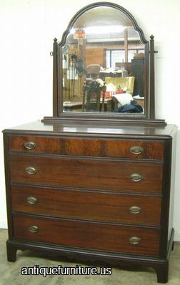 Antique Maddox Mahogany Dresser