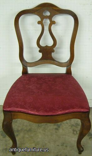 French Style Cherry Dining Chair Image