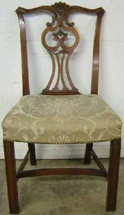Elegant Mahogany Dining Chair A Image