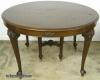 Thumbnail of Queen Ann Round Walnut Dining Room Table