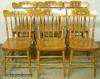 Thumbnail of Set Paint Decorated Dining Chairs