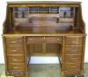Thumbnail of National Mt Airy Cherry Rolltop Desk