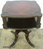 Thumbnail of Mahogany Leather Top Lamp Table