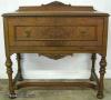 Burl Walnut 1 Drawer Server Burl Walnut 1 Drawer Server