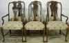 Thumbnail of Set Walnut Dining Chairs