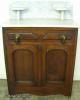 Thumbnail of Victorian Walnut Marble Top Washstand