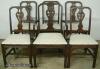 Thumbnail of Set 6 Ornate Mahogany Dining Chairs