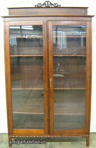 Antique Mahogany Bookcase