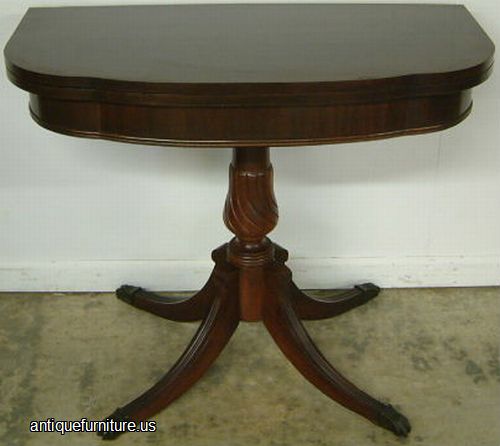 Antique Mahogany Game Table