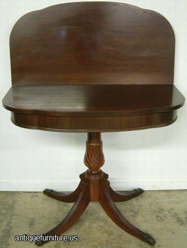 Antique Mahogany Game Table