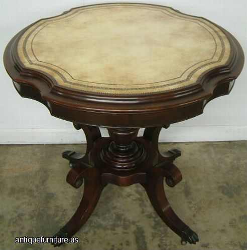 Antique Mahogany Lamp Table