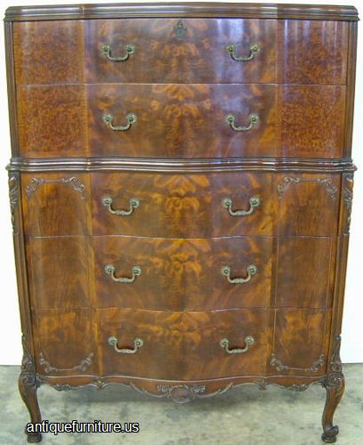 Antique Mahogany Romweber Chest