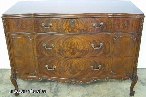 Antique Mahogany Romweber Dresser