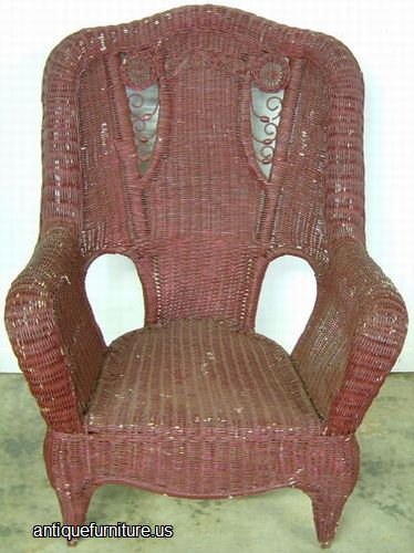 Antique Wicker Chair