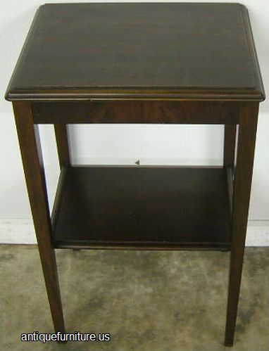 Antique Flame Mahogany Night Stand