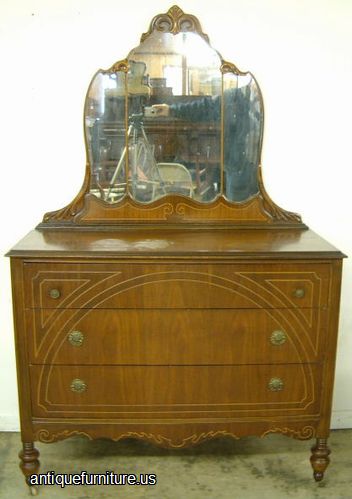 Antique Walnut Dresser