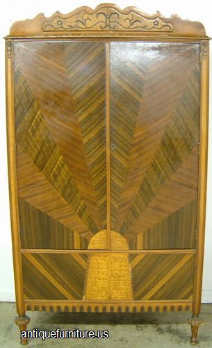 Antique Walnut Wardrobe
