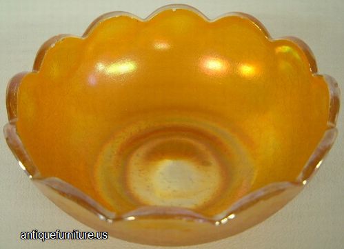 Antique Carnival Glass Bowl
