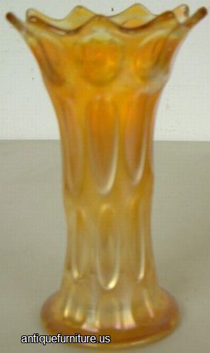 Antique Carnival Glass Vase