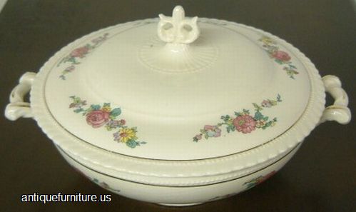 Antique Covered Serving Dish