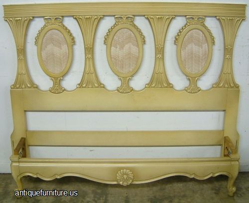 Antique French Style Full Size Bed