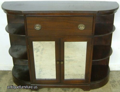 Antique Mahogany Credenza