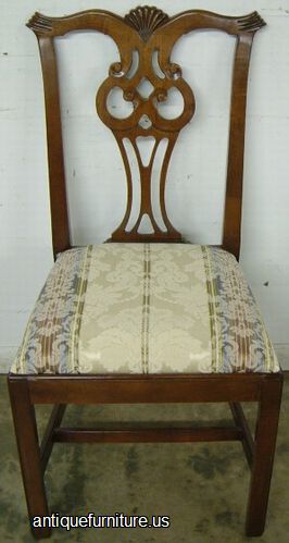 Antique Mahogany Desk Chair