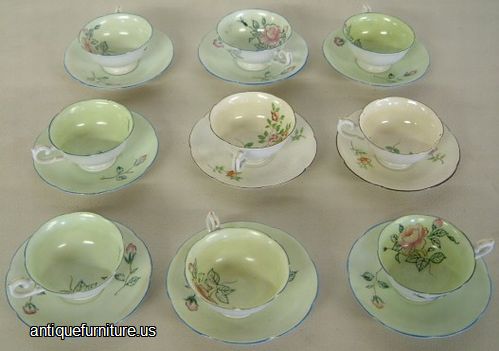 Antique Royal Sealy Cups Saucers Occupied Japan