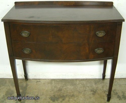 Antique Wanut Server