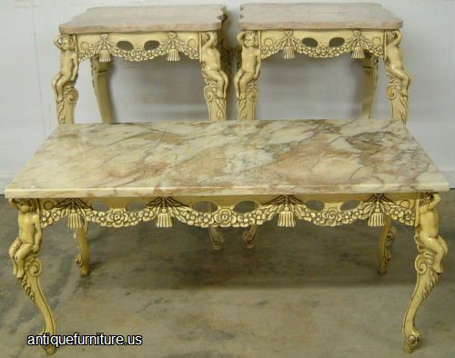 Antique Figural Lamp Tables