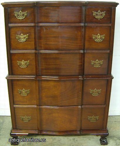 Antique Kling Mahogany Chest