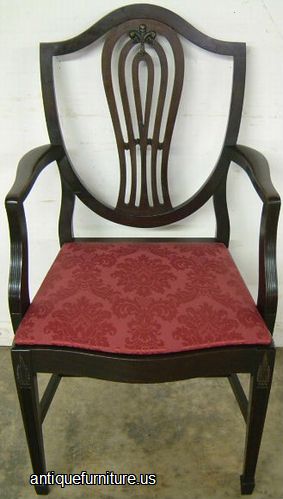 Antique Mahogany Dining Chair