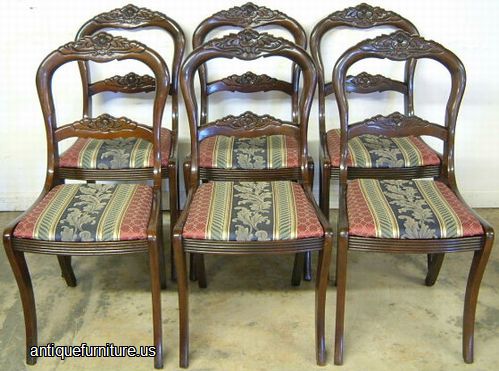 Antique Mahogany Dining Chairs