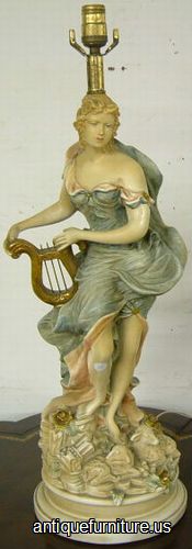 Antique Figural Lamp