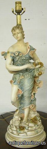 Antique Figural Lamp
