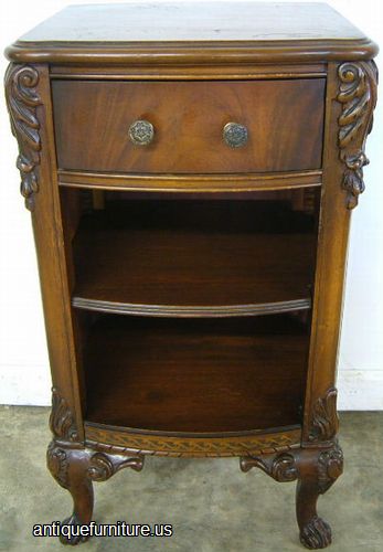 Antique French Style Mahogany Night Stand