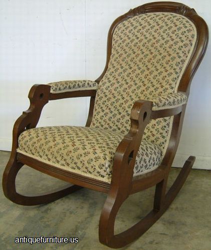 Antique Mahogany Rocking Chair