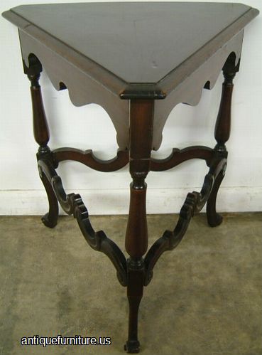 Antique Triangle Table