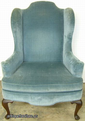 Antique Wing Back Chair
