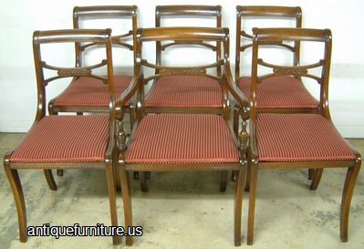 Antique Mahogany Dining Chairs