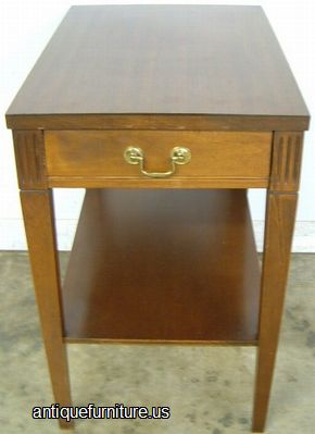 Antique Mersman Lamp Table