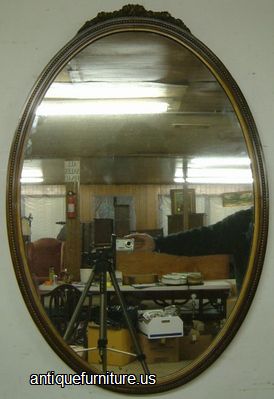 Antique Mirror Floral Decor