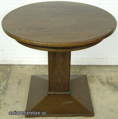 Antique Oak Pub Table
