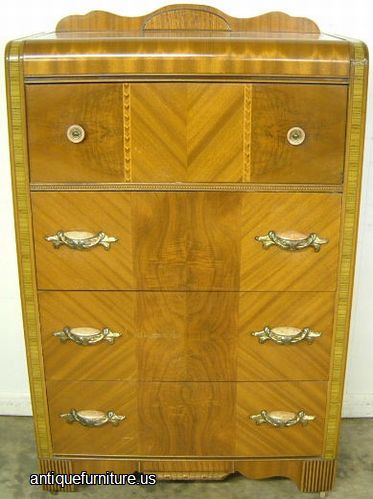 Antique Art Deco Chest