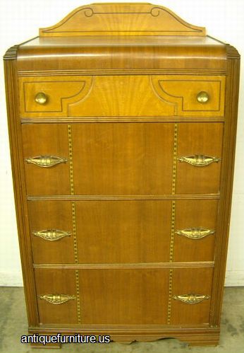 Antique Art Deco Chest