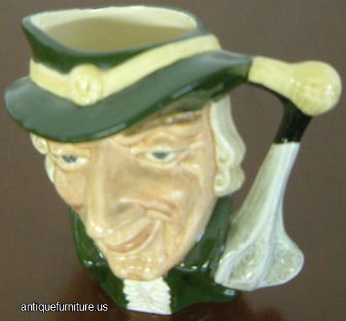 Antique Regency Bean Toby Mug
