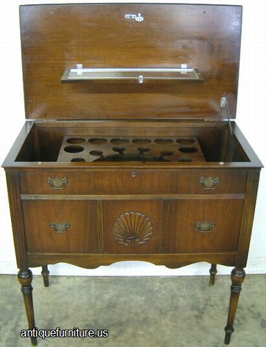 Antique Walnut Bar